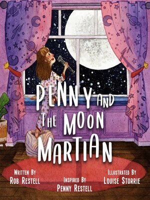 cover image of Penny and the Moon Martian